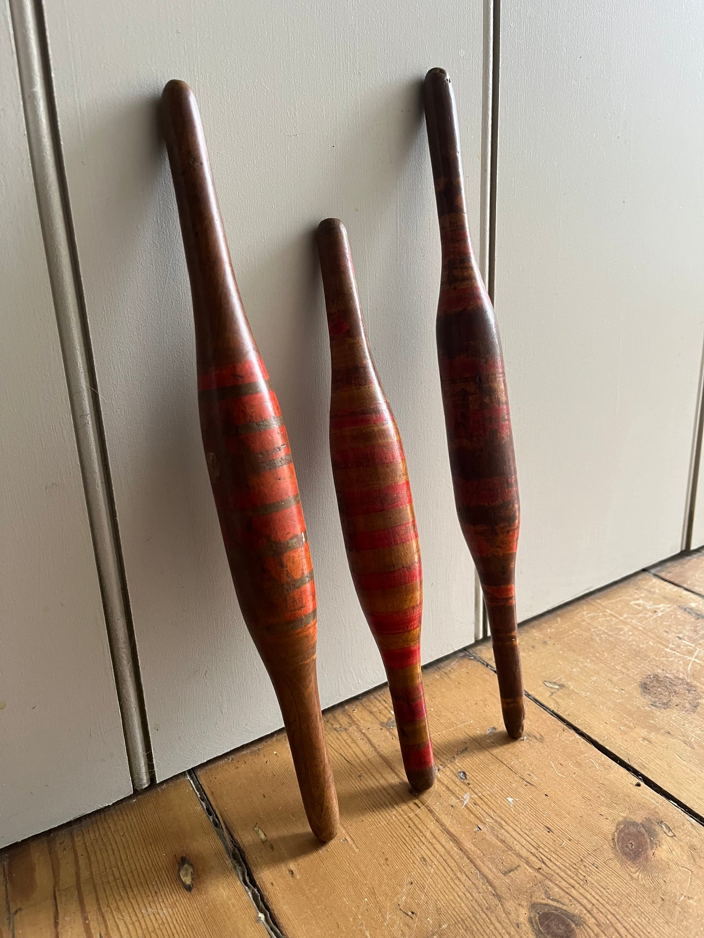 Antique Indian rolling pins