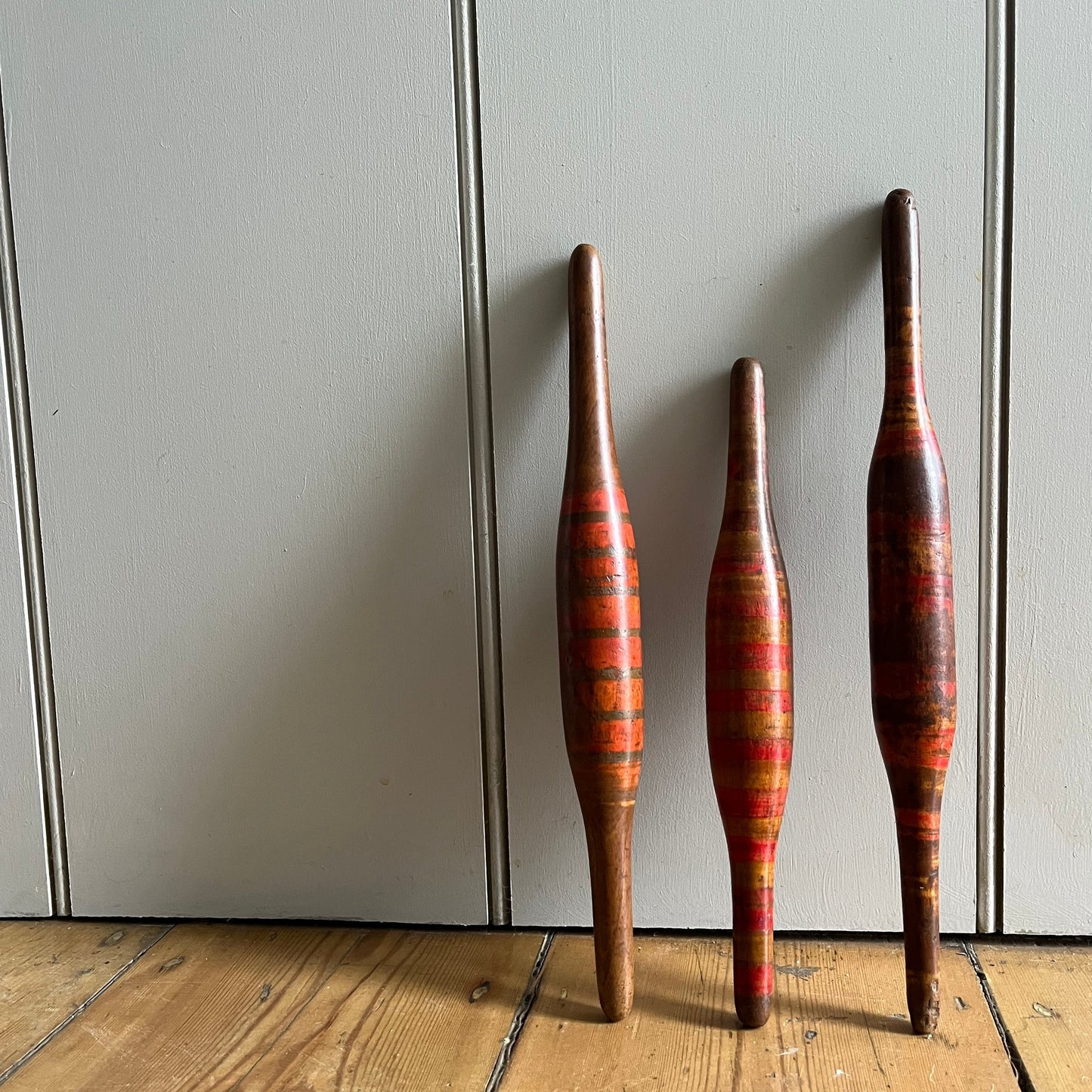 Antique Indian rolling pins