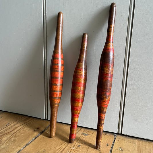 Antique Indian rolling pins