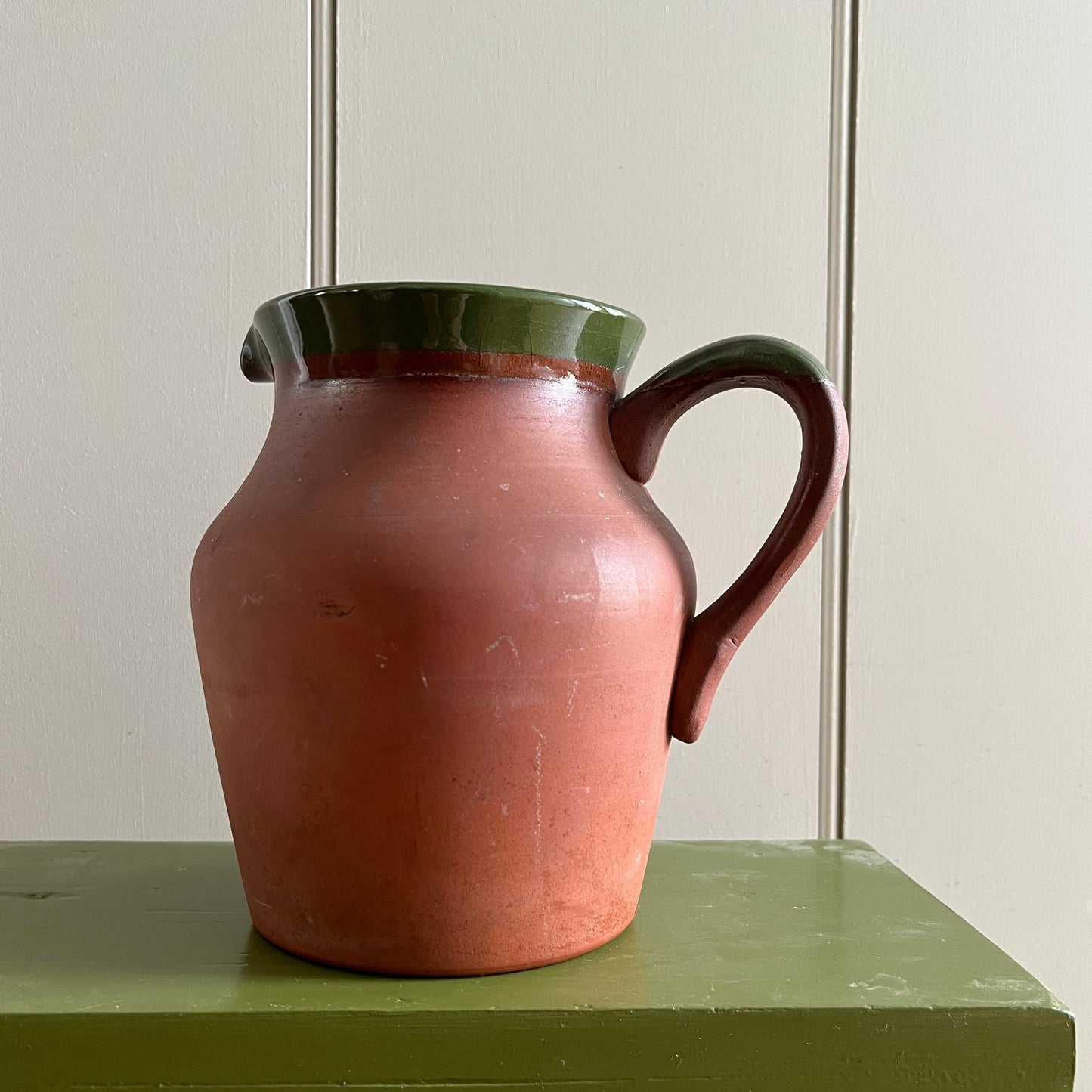 Terracotta jug